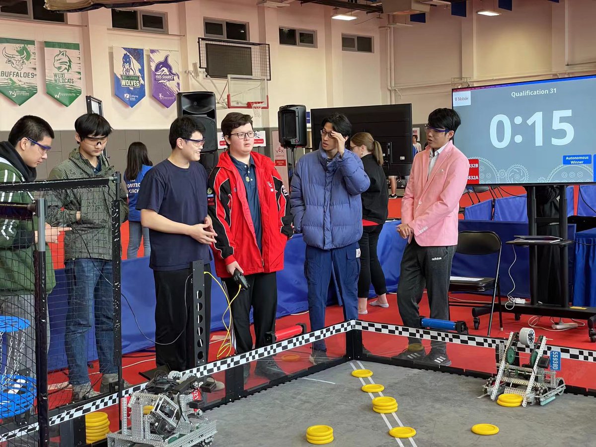 CoreyKydd's tweet image. Vex Robotics is currently competing in Nanjing, while GIN is on a service trip. Teams are bringing their A-game, and Ramspirit is at an all-time high @AISGZ