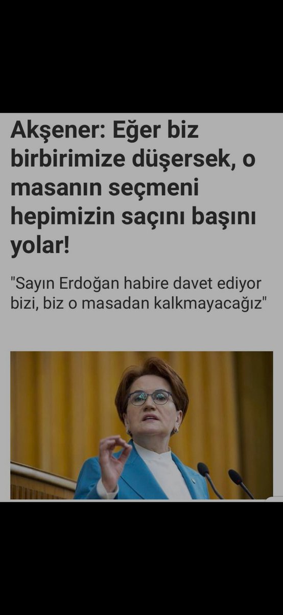 @mbatuhanors Akşener in son açıklamaları çok normal, milletin yorumları ötekileştirici öyle mi???