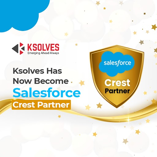 _Ksolves's tweet image. Ksolves is now a Salesforce Crest (Gold) Partner! 🌟 We couldn&apos;t have achieved this milestone without our amazing clients, partners, and team.  
Many Congratulations to all. 

#IRKsolves  #SalesforceCrestPartner #KsolvesSuccess #EmergingAheadAlways #ksolvesIndiaLimited