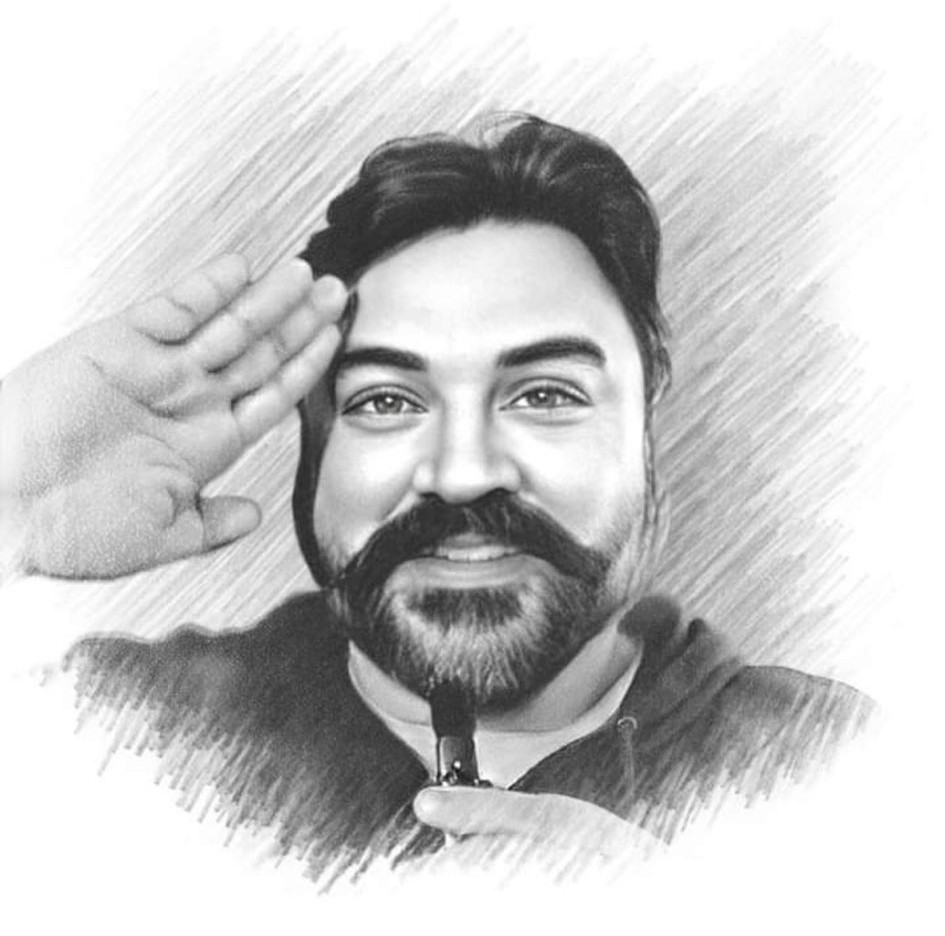 JournalistBaloc's tweet photo. One Word for This Man 🦁
@soldierspeaks @sabine_kayani https://t.co/ytN4t8VBmB