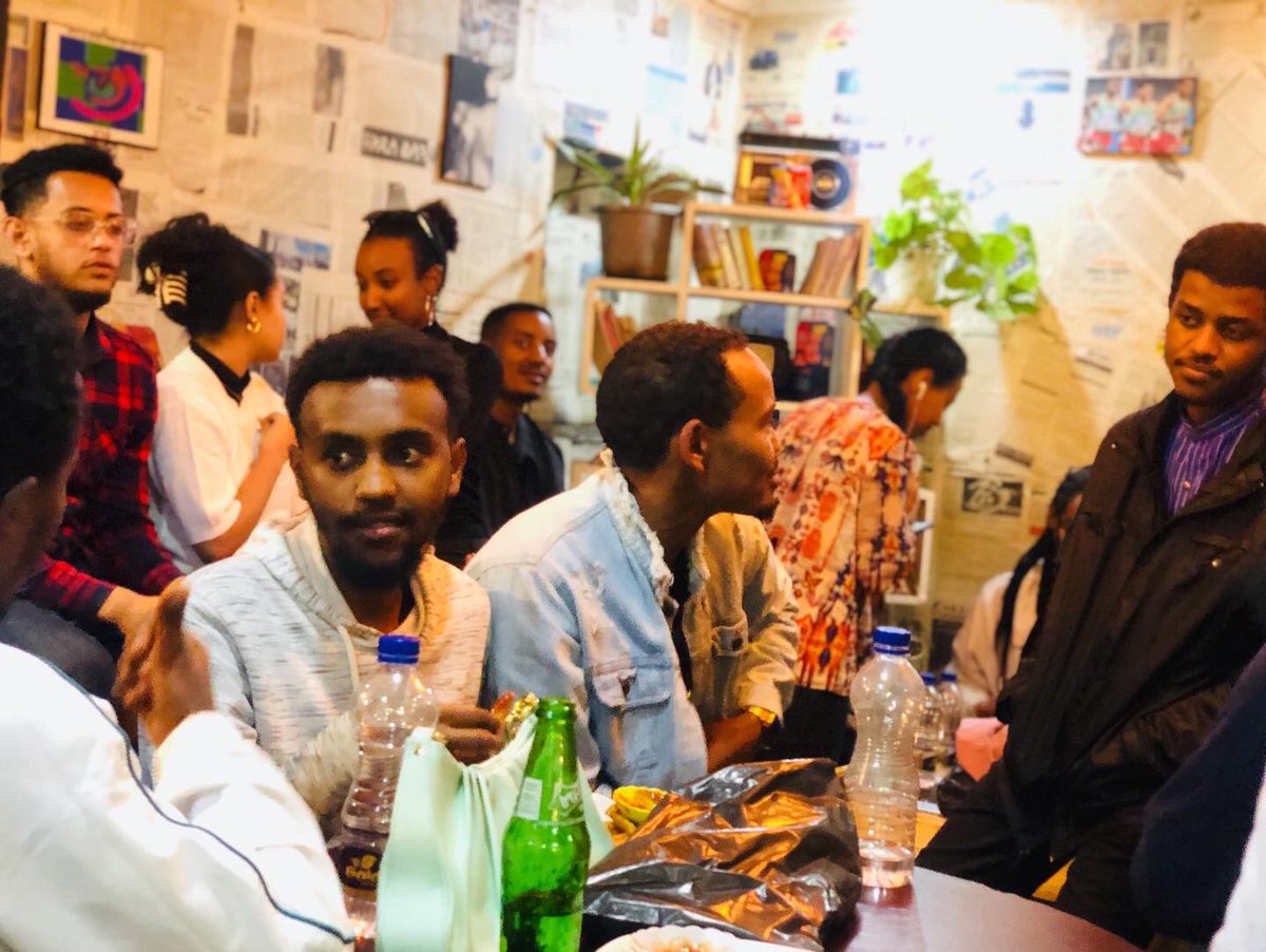 ✨✨✨Awesome Vibezz and Awesome people at our Keberchacha የቡና ጊዜ 🥰🥰  
Sucks to those Who missed it😝
⚡️Rac Atrons Coffee Timee Went awesomee
Thank you All for Coming… Hope to see you all next Time and on Our Assembly on Sunday.
