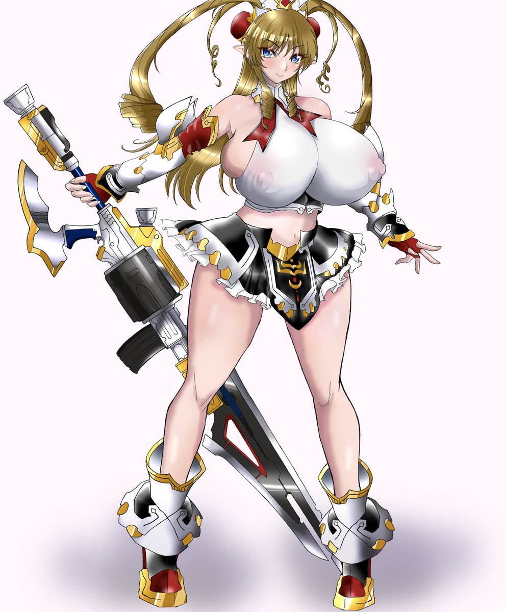 無限のフロンティアのネージュ・ハウゼン、描きました👸 