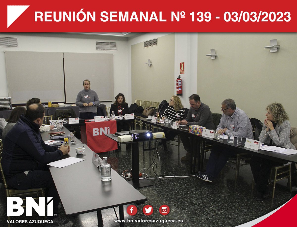 BniValoresAzu's tweet photo. #ReuniónSemanal

Comenzamos marzo con muchas ganas de continuar trabajando para hacer crecer el Grupo y nuestros negocios gracias al #networking por #referencias

▶https://t.co/poRx17cjOu

🌟¡Vive la #ExperienciaValores!🌟
#SéValores #NetworkingAzuqueca
#OtraFormaDeHacerNegocios https://t.co/j9GlUy47PE