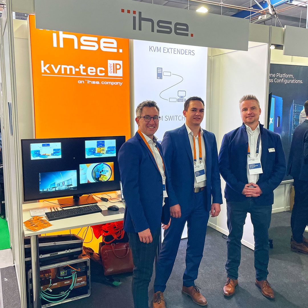 Thank you to all visitors at #BroadcastInnovationDay for your interest in our high-performance #KVM solutions! It was great that the event could take place on-site again. Thanks to Broadcast Solutions for the organization!
#IHSE #kvmtec #OBVan #Broadcast #BroadcastSolutions