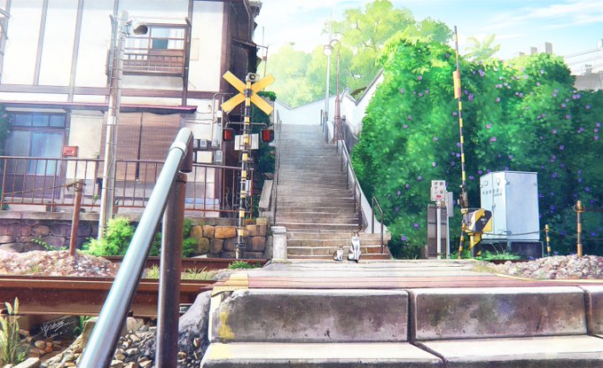 「scenery utility pole」 illustration images(Latest)｜21pages