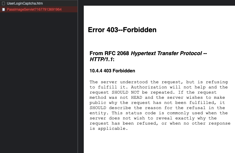 maluGhanshyam's tweet photo. @HDFC_COM Hi, this is not about calls. It is while payment for IRCTC through HDFC bank card. 
In case it helps: 
the error is: "10.4.4 403 Forbidden
The server understood the request, but is refusing to fulfill it. Authorization will not help and the request SHOULD NOT be repeated." https://t.co/NulNgt2wjS