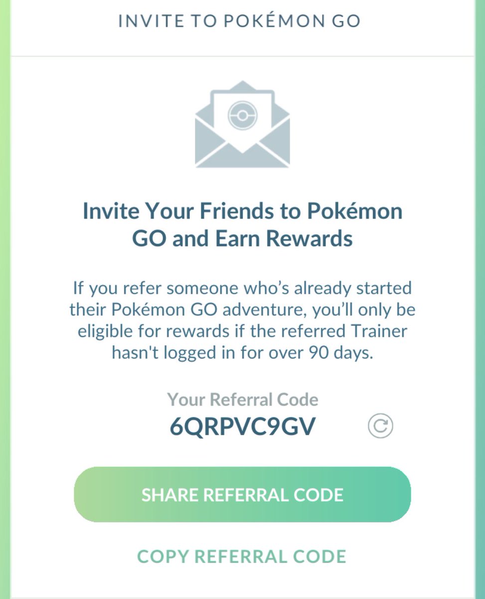 Can someone help me with this plz here’s the code 6QRPVC9GV
Thank you 😘 #pokemon #pokemongo #PokemonGOApp #PokemonGOfriends <a href="/PokemonGOAppJP/">Pokémon GO Japan</a> <a href="/SerebiiOTD/">Today in Pokémon History by Serebii.net</a>