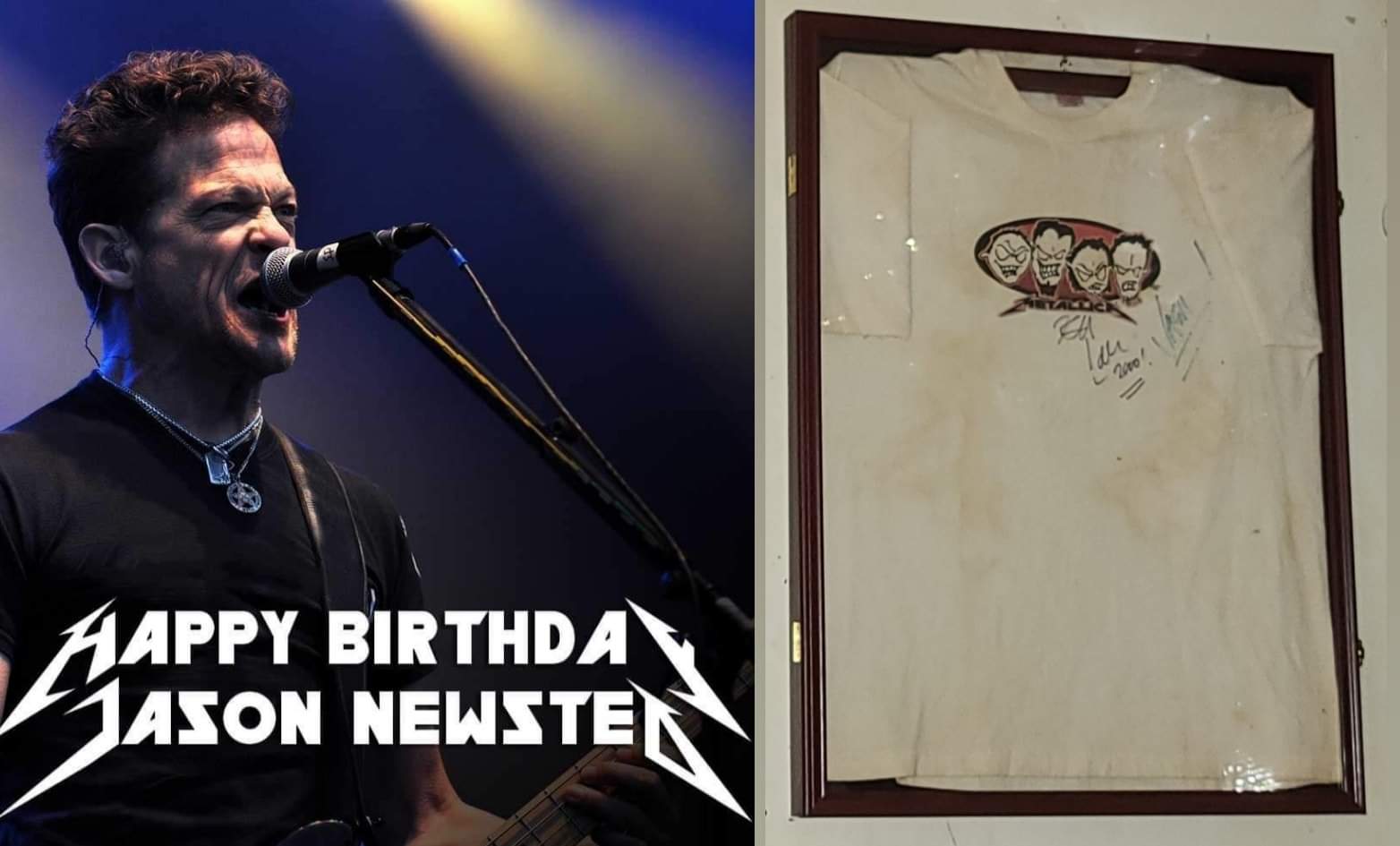 Happy 60th Birthday, Jason Newsted. 