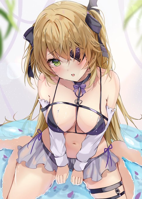 #GenshinImpact 
水着フィッシュル 