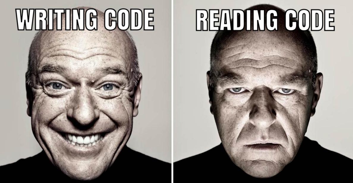PR0GRAMMERHUM0R's tweet image. Age old truth. Don't underestimate code readability. reddit.com/r/programmerhu…