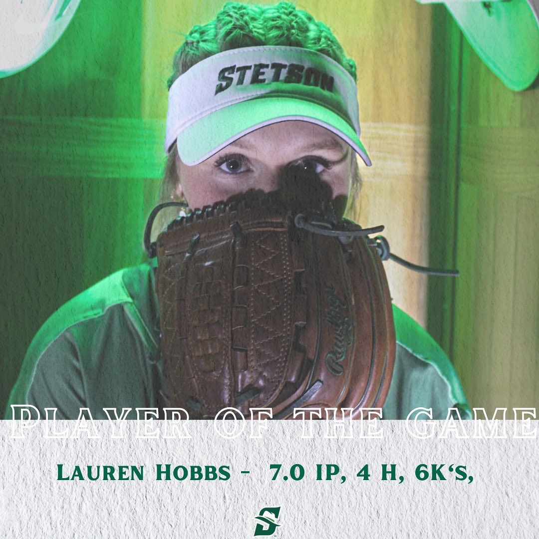 Stetson Softball tweet media