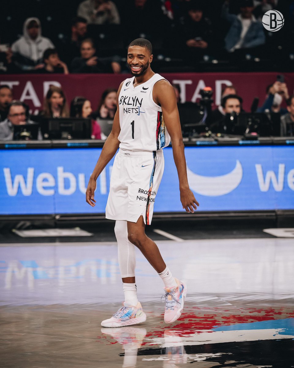 BrooklynNetcast's tweet image. Mikal Bridges tonight:

38 Points 
9 Rebounds 
4 Assists 
60 FG% 
67 3P% 

THIS GUY IS INSANE 🌟