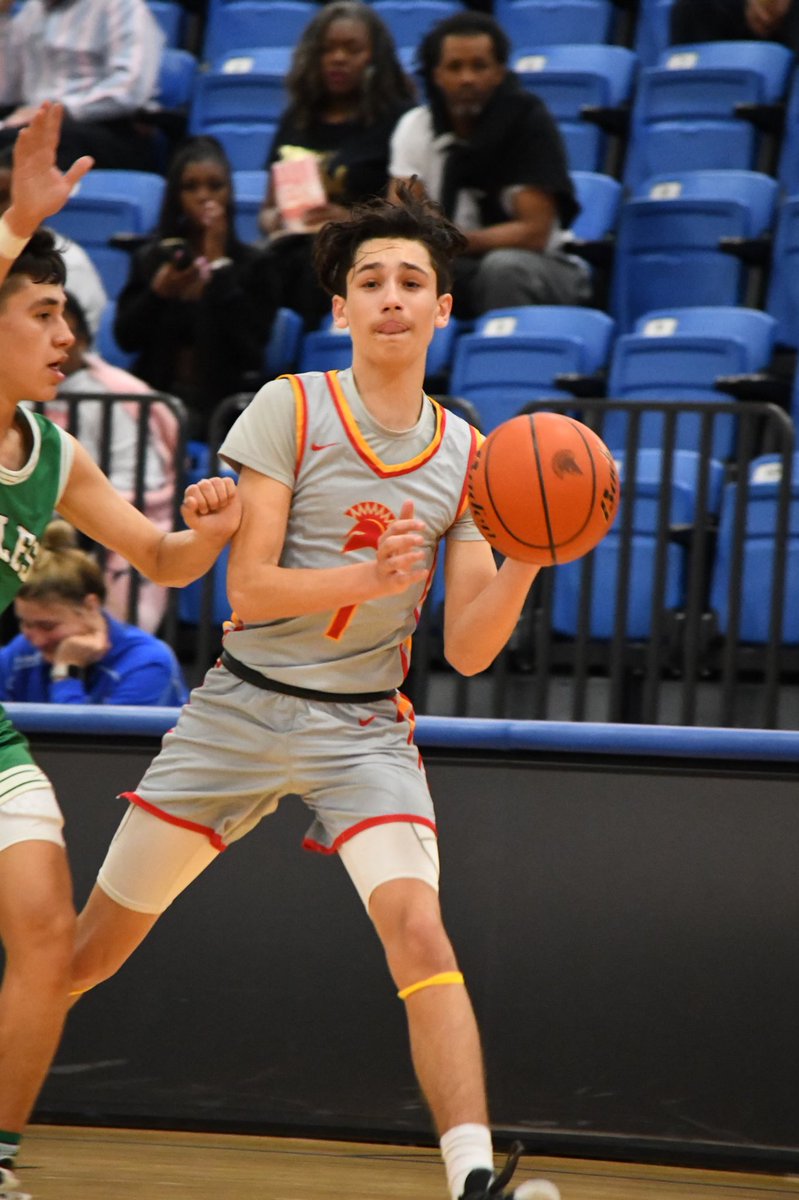 The Spartans beat the Pleasanton Eagles tonight 50-25 and are headed to the regional final to face the Boerne Greyhounds tomorrow at 3:00 for a spot at the state tournament. #SpartanPride #SpartansForever #3morewins 

📷 Lauren Long