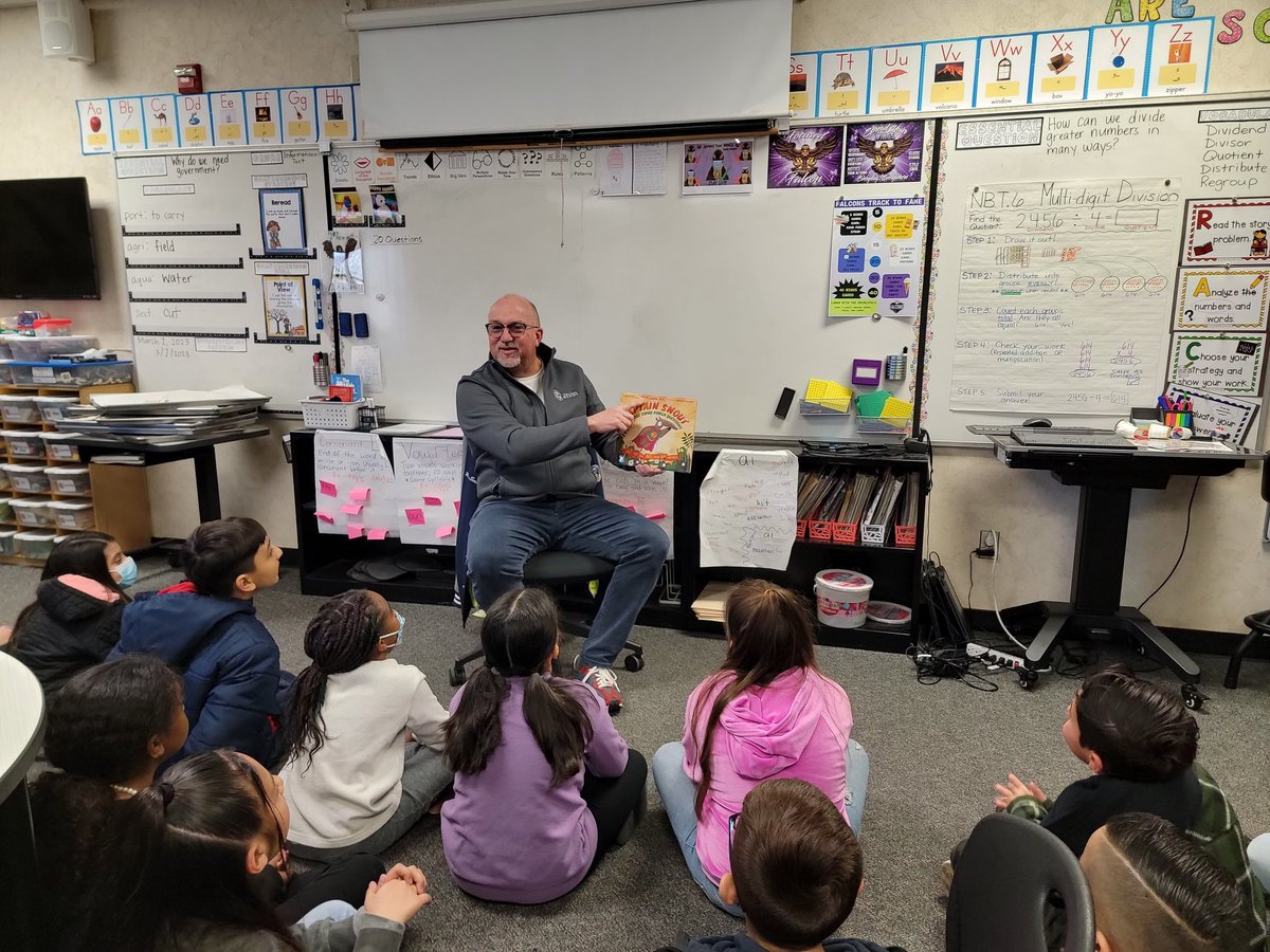SweetScholars's tweet photo. Thank you, @ValVerdeSupt, for reading to my #SweetScholars today! They loved hearing about the important work you do for our community... and learning how to defeat those 'Automatic Negative Thoughts' we all deal with. You are awesome! #ThatsTrue #100PercentTrue @FalconsAvalon https://t.co/w6fuUdvY3d