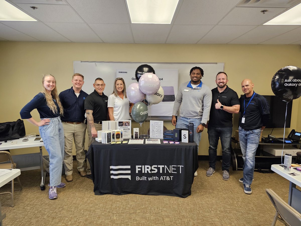 Had a great time today with AT&amp;T and the First Net team in Pawnee, OK! Awesome partnerships! Very cool to see the team closing Samsung sales on the spot. <a href="/chrisjamke/">Chris Jamke</a> #partnerships #TeamOKC #savagecentral #ATT #Samsung