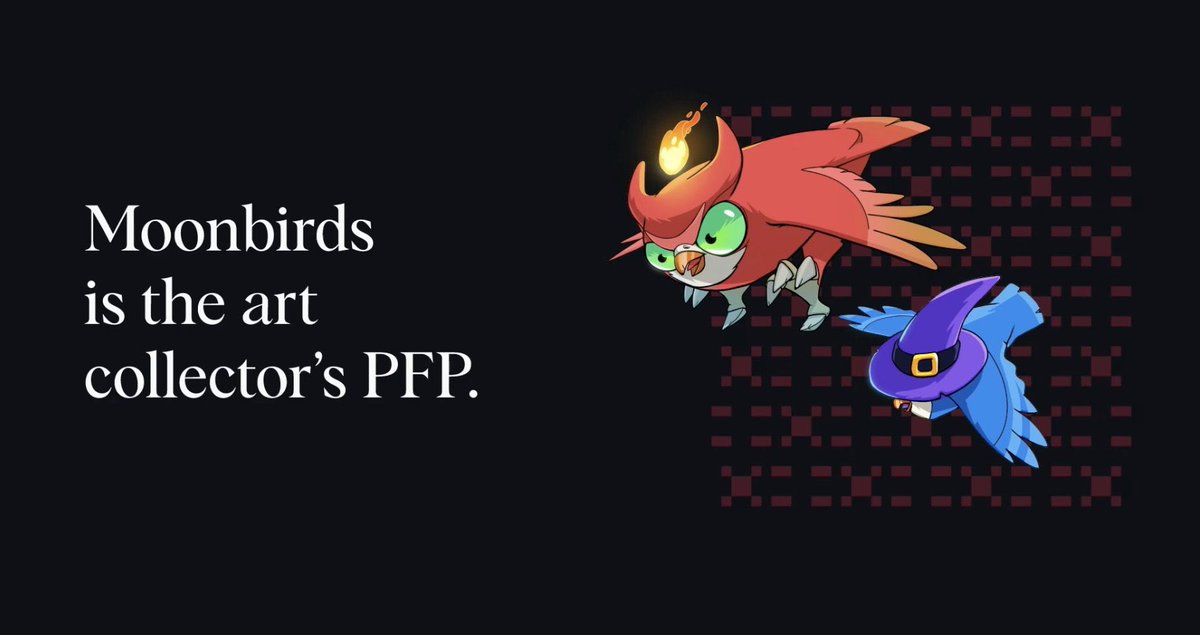 Join us for a great space to dive in deeper into the  “Art Collectors PFP”and what we all feel it means, how the community can build and prop up artists of all types with this strengthened refreshed purpose.  @akastevey_ <a href="/moonbirds/">Moonbirds</a> <a href="/proof_xyz/">PROOF</a>