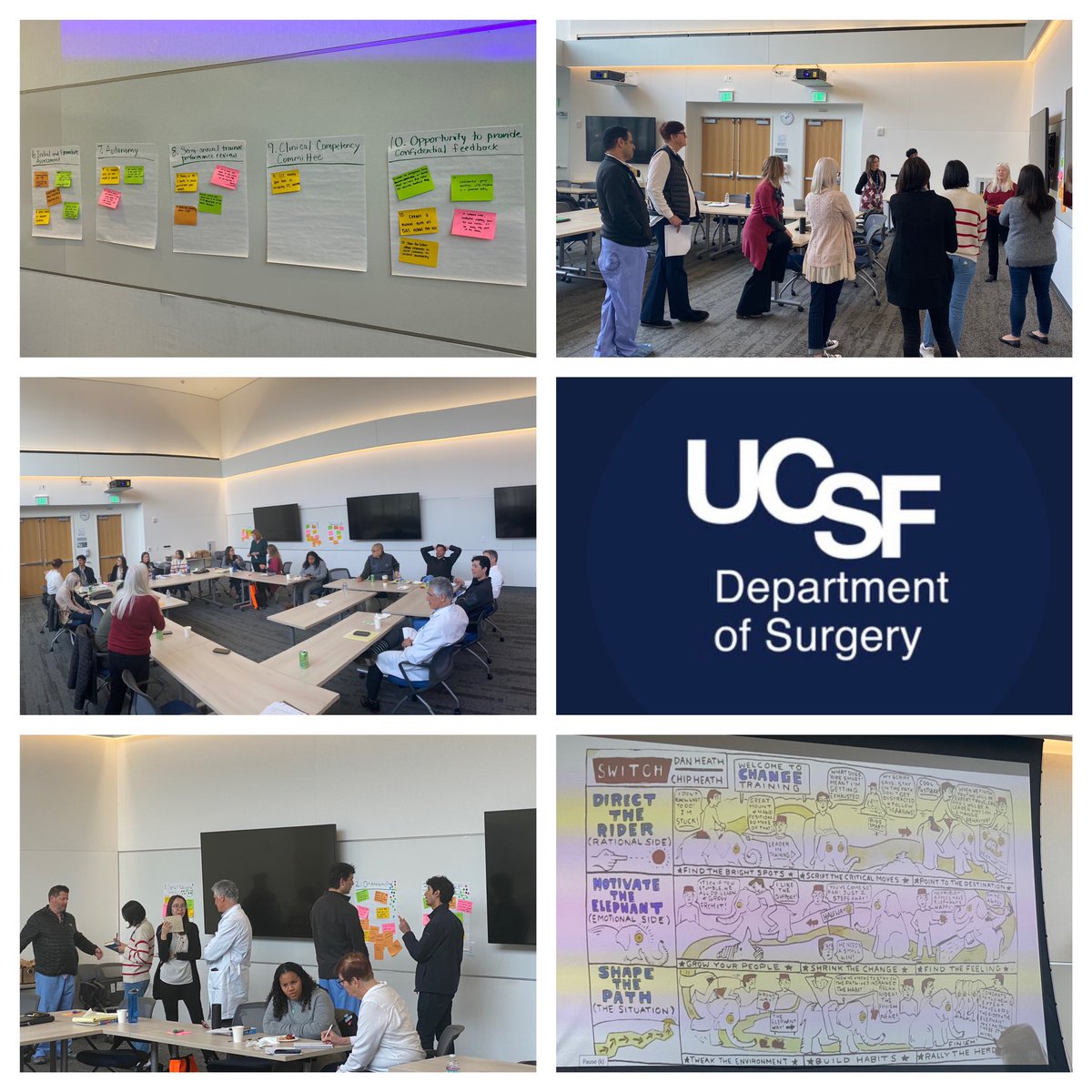 Wonderful way to finish the week with a @UCSFSurgery 12 surgical fellowships retreat with amazing & inspiring coordinators & Prog directors. We are committed to the very best edu for all our learners 👍🏻 surgeryeducation.ucsf.edu/gme.aspx. Best place to train. @UCSFHospitals @UCSFMedicine