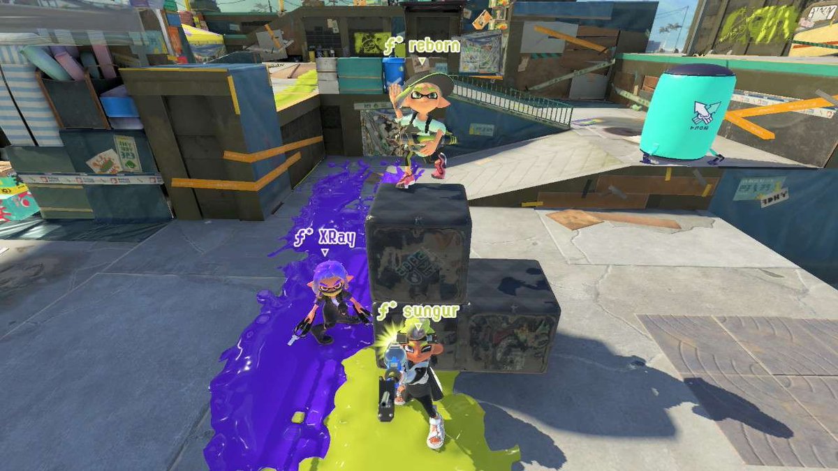 frostbite_spl's tweet photo. Half the team took 🥇 in tonight's Tripnacity 3v3 while the other half valiantly fought to protect Inkblot and the rest of Inkopolis 🫡

GGs to all and thanks for the games!

Much love to @DoubleTrbl_spl for having site XP for their tourneys. Battlefy lootbox hype!! ❤️ https://t.co/bpgDbG6ccU
