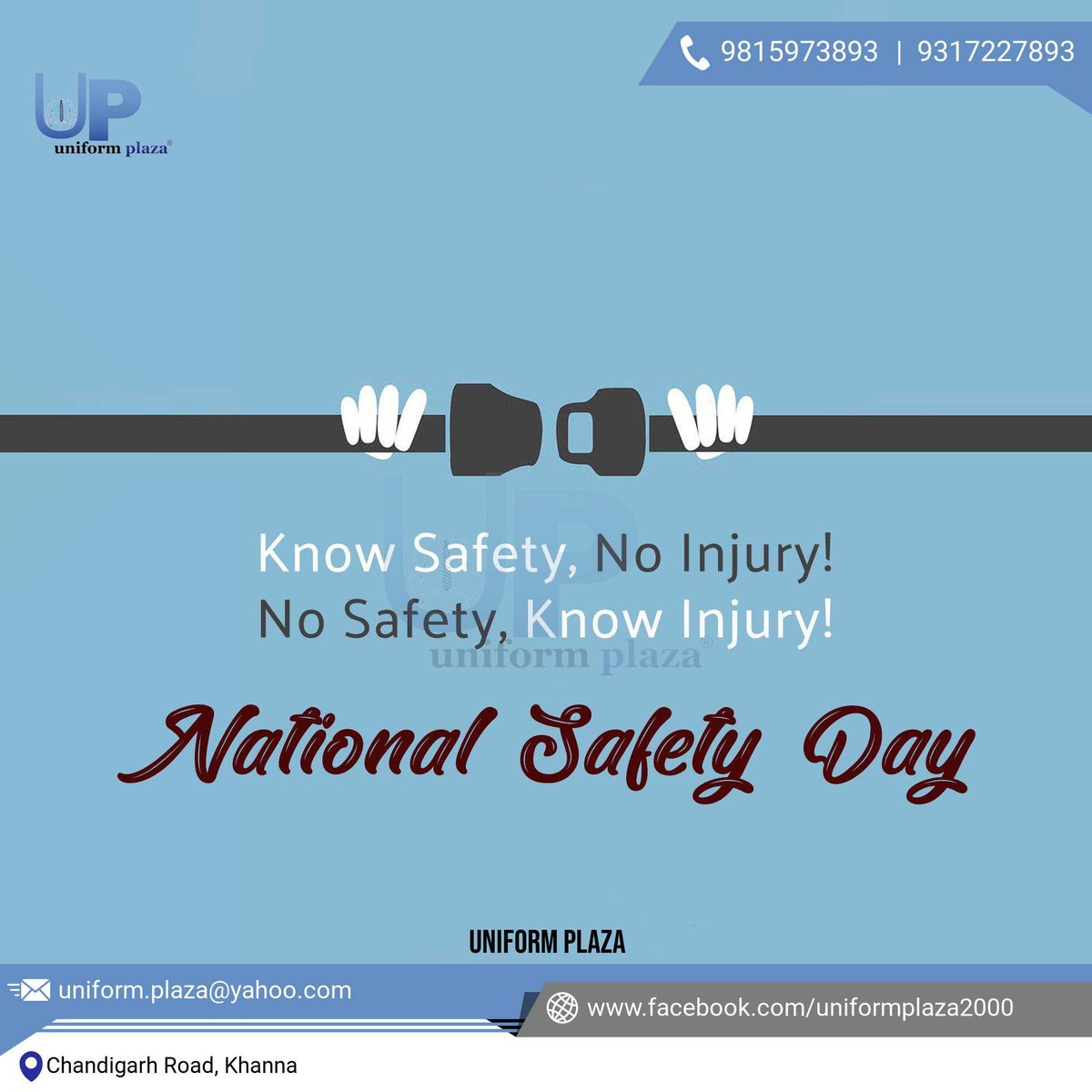 UniformPlaza's tweet photo. Greetings from Uniform Plaza
#wellnessweekend #health #wellnesssuccess #healthgoals #safeenvironment #safety #safetyprofessionals #safetydifferently #healthyliving #healthyoptions #employeewellness #UniformPlaza https://t.co/AR44QfdavI