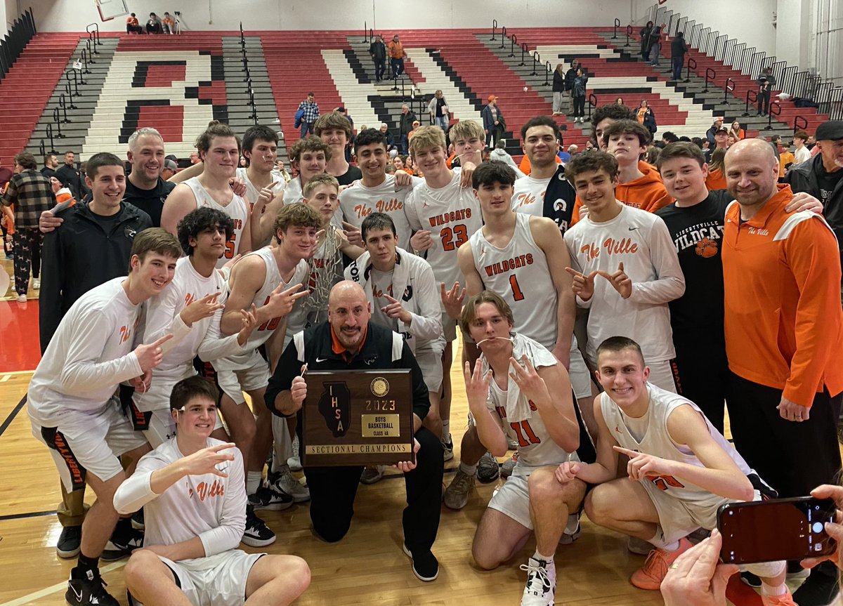 CATS (29-5) WIN the Sectional Championship 60-42 vs. Prospect! Cats advance to the Super-Sectional Monday night 8pm @ the NOW Arena in Hoffman Estates vs. New Trier! #together