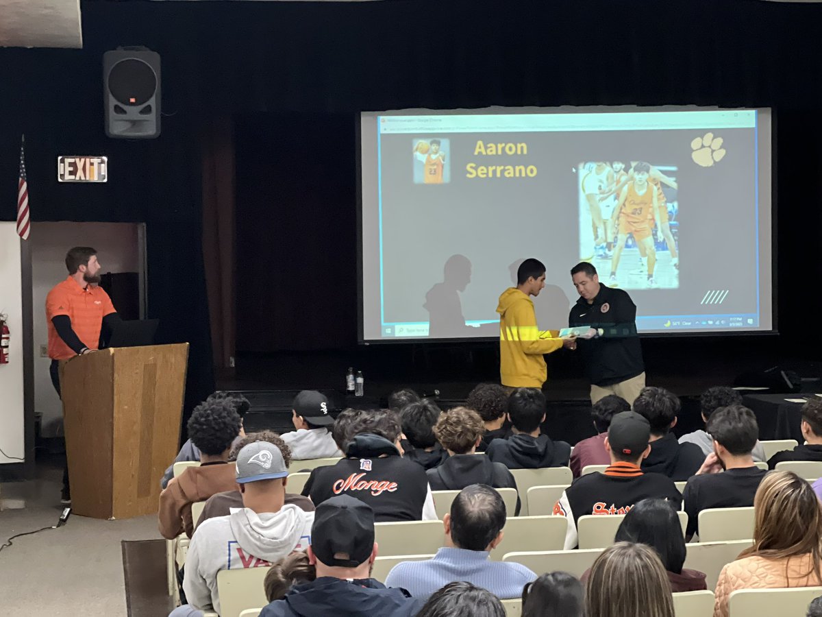 Tigers basketball awards. Great team season