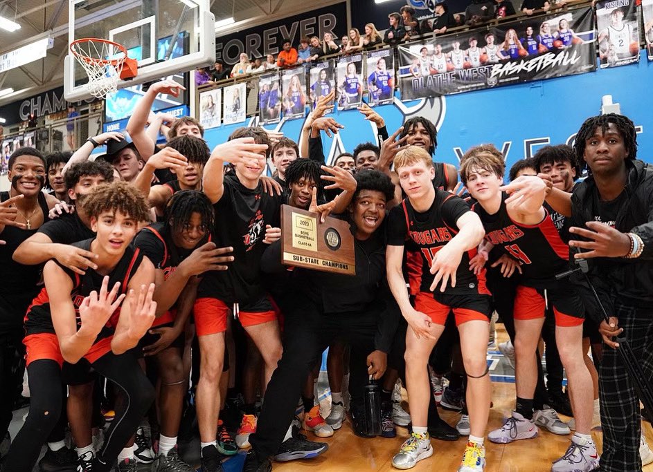 YOUR BACK TO BACK TO BACK SUB STATE CHAMPIONS SHAWNEE MISSION NORTHWEST COUGARS❗️❗️❗️🏆🏆🏀