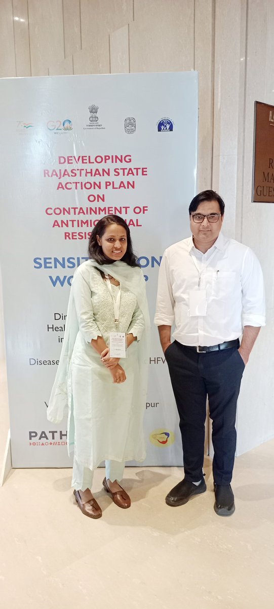 deepa_mn's tweet photo. State level workshop for Development of Action plan on containment of Antimicrobial resistance in Rajasthan #AMR #PATH https://t.co/f9ErQZir9t