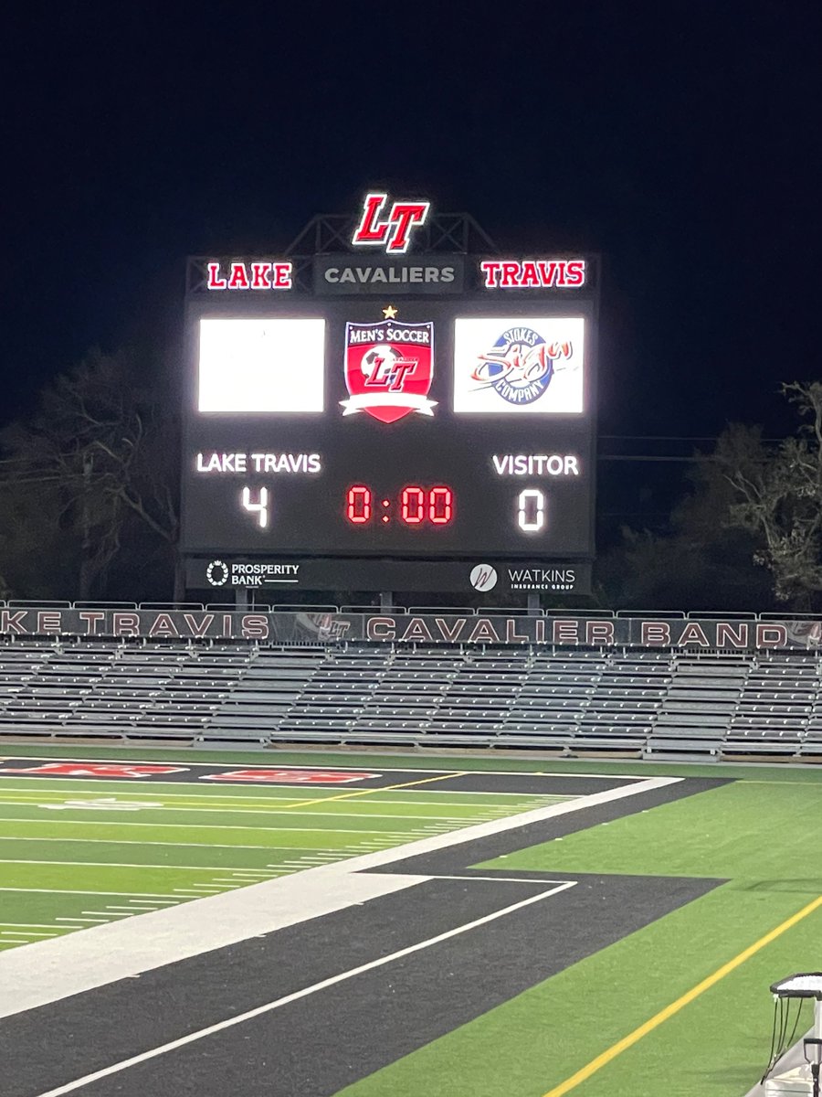 LT Cavs win 4-0 v @DSSoccer_Boys 17-0-2! ⚽️⚽️⚽️ Ben Paranidharan 🎩 ⚽️ Tre Wright Thank you Dripping for a great game and good luck rest of season! @LethalSoccer @var_atx @MaxPreps @6a_28 @50_50Pod @ltisdschools @Rickyprep @ChrisBils