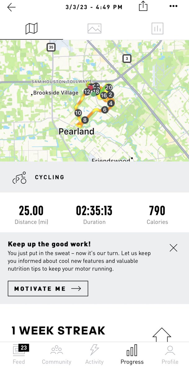 iSenseiGym's tweet photo. 25 miles on Steve’s 25th. He had a lot of adversity but he overcame it. https://t.co/m8a1zH2xlE