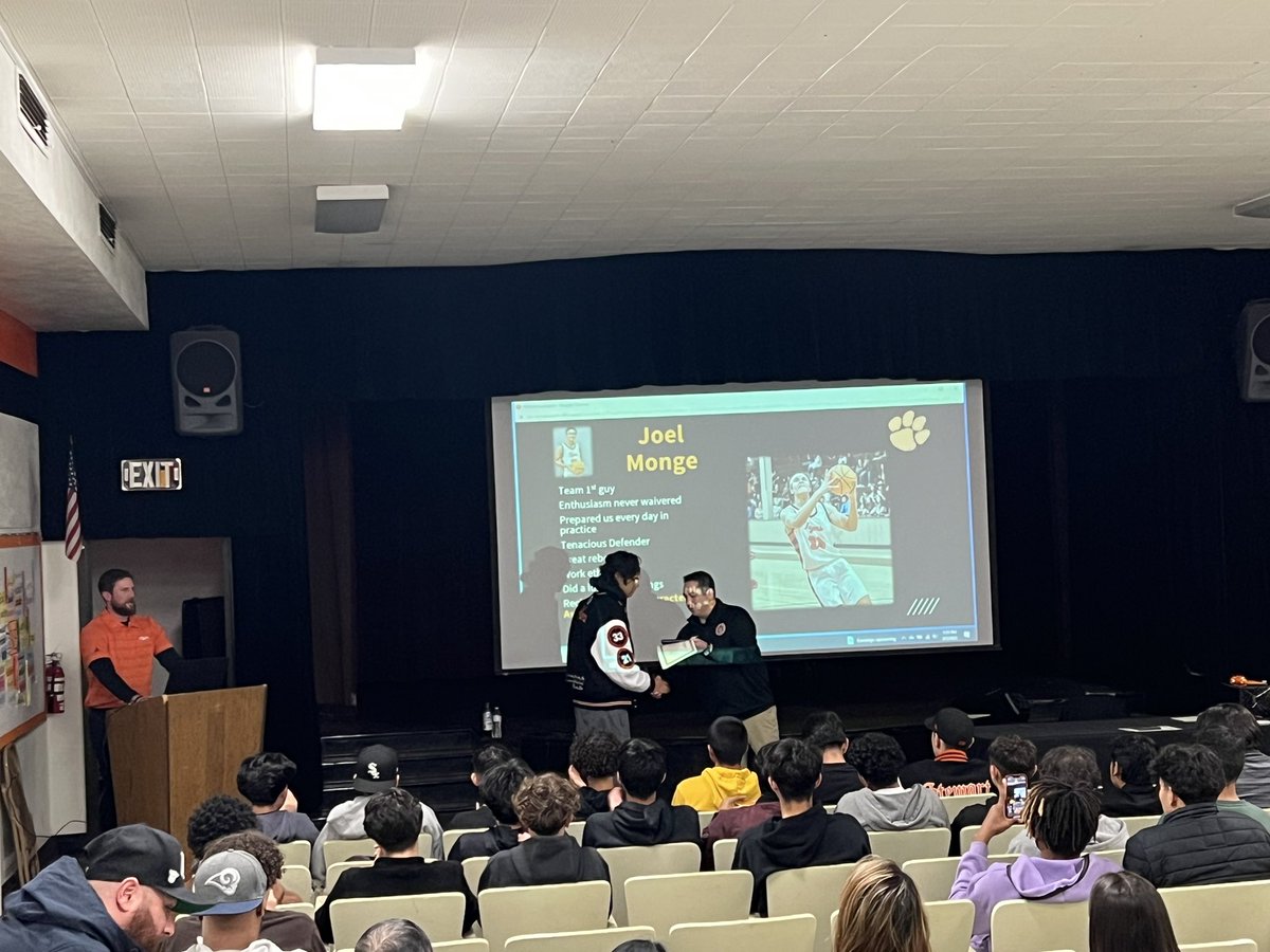 Congratulations to the players, coaches and families for a great season. Thank you for representing Chaffey!!