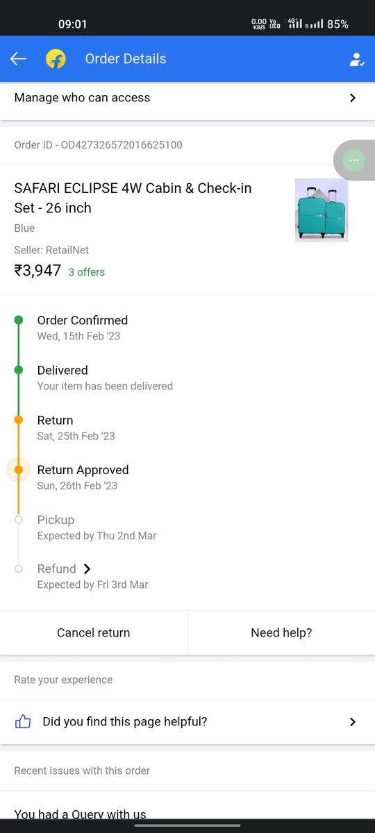 Gauravjuli's tweet image. Dear Flipkart please return this product immediately.#FlipkartAtYourService @flipkartsupport @_Kalyan_K