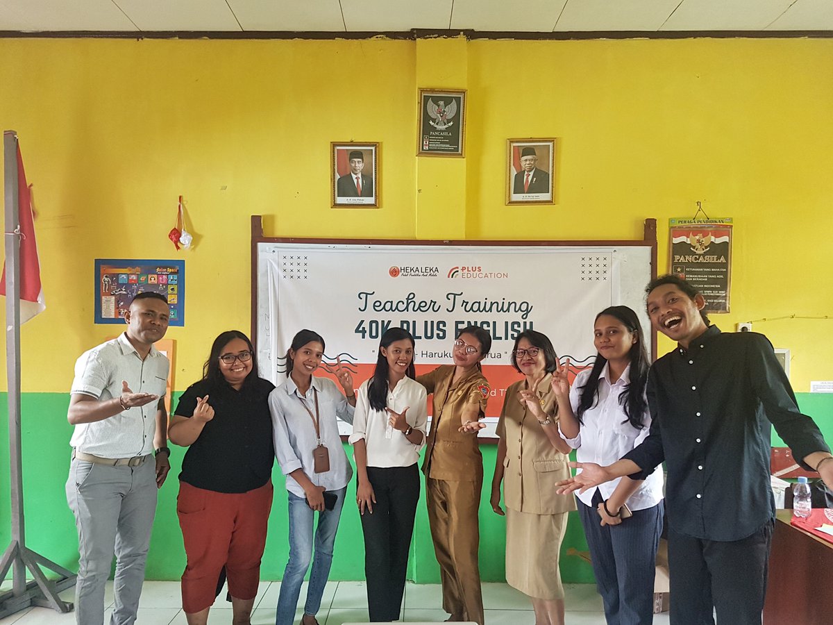PlusEdOrg's tweet photo. Since late last year, 56 teachers and volunteers have undertaken training as part of our pilot program in Indonesia, building skills in blended learning methodology and managing a technology-enabled classroom. 

Read more: https://t.co/9Y39VtiqPS https://t.co/KK0gM0Ukqi