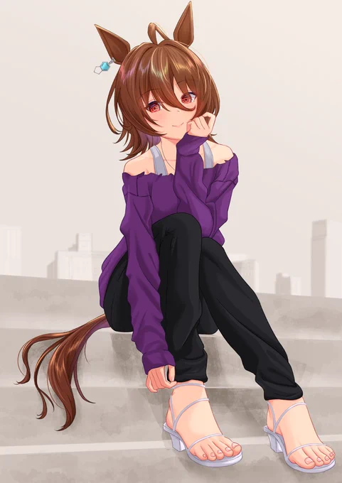 #フォロワー1万人以下の絵師が力作を投稿してたくさんのフォローを貰うタグ#絵柄が好きって人にフォローされたい #ウマ娘よろしくお願いします 