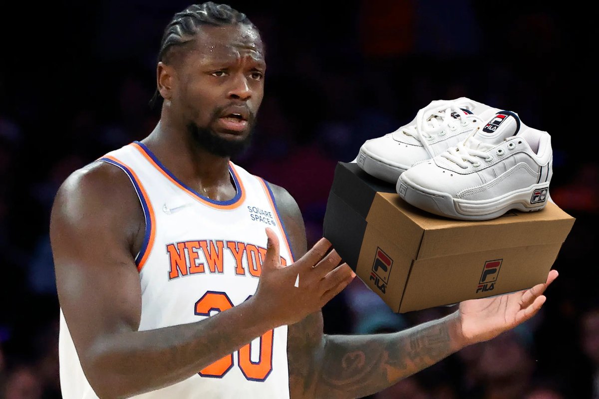 TKBS1946's tweet photo. Don’t act surprised Ju, you earned these. #WhiteFilas #Knicks #NewYorkForever https://t.co/aCSHEMGftO