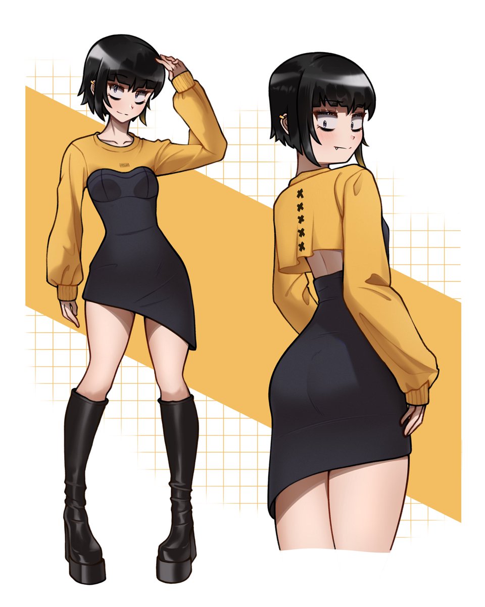 offkair's tweet photo. Short Hair Kaira
 #イラスト #originalcharacter https://t.co/BGZ9EwW6Y5