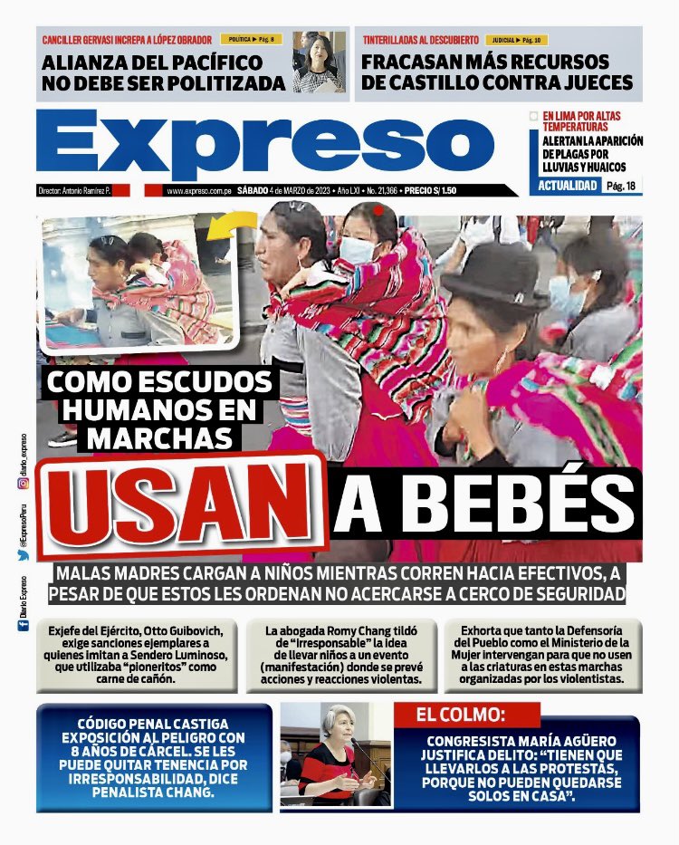 ¿Dónde  queda  el  amor  de  madre hacia  su  hijo?   Son  utilizados  como carne  de  cañón!!  IRRESPONSABLES!! #SancionEjemplar