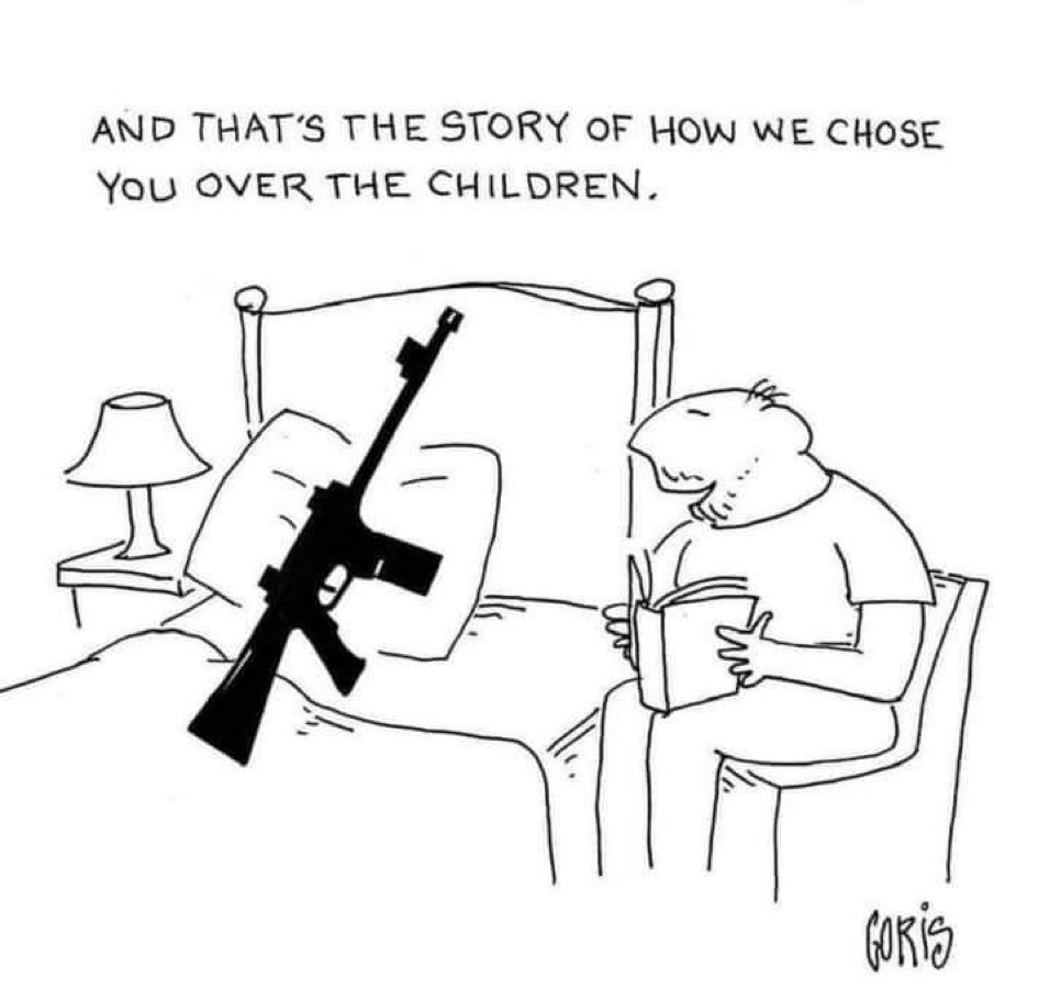 And we wonder why our kids are depressed, and have mental issues. 

#ProtectOurChildren 
#ProtectKidsNotGuns
#EndGunViolenceNow
#BanAssaultWeaponsNow