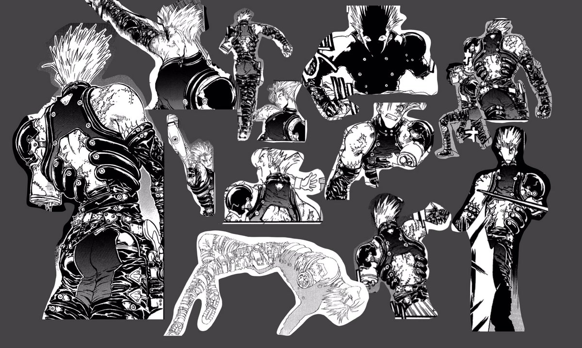 compiled some refs of the Very Nice Outfit of vash 4 myself , putting it here if anyone needs it