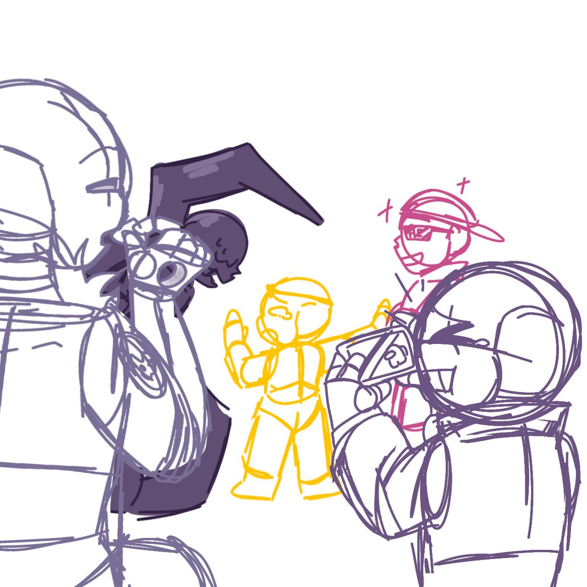 endercraft313's tweet photo. Mini boceto jsjs después de hablar un poco de que cosplay llevaría nightmare y epic terminaré el dibujo✨ https://t.co/Qwk8WOb6U4
