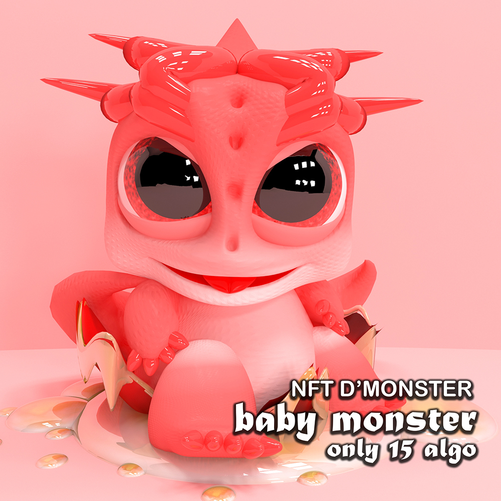 D'Monster 3D Art tweet media