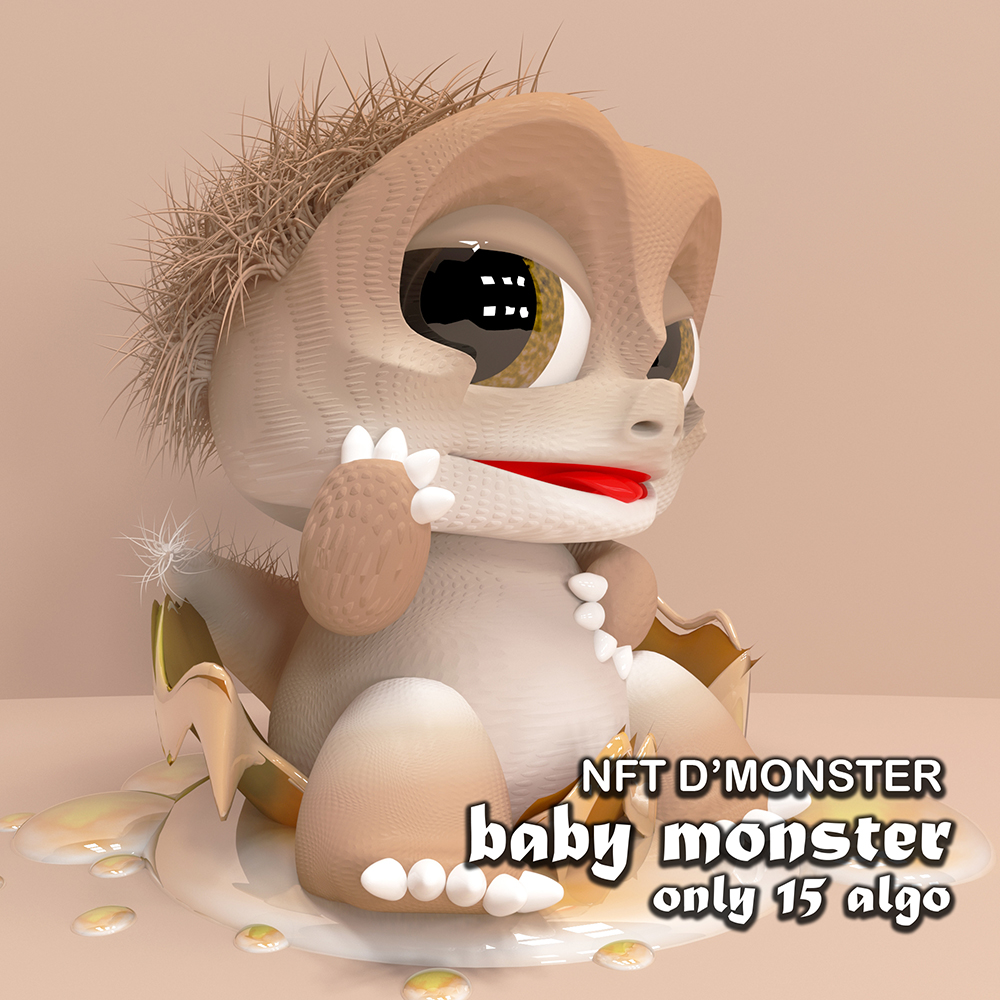 D'Monster 3D Art tweet media