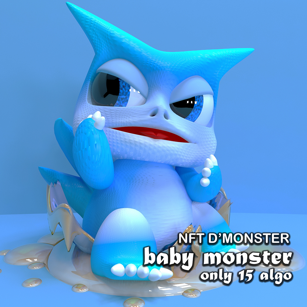 D'Monster 3D Art tweet media