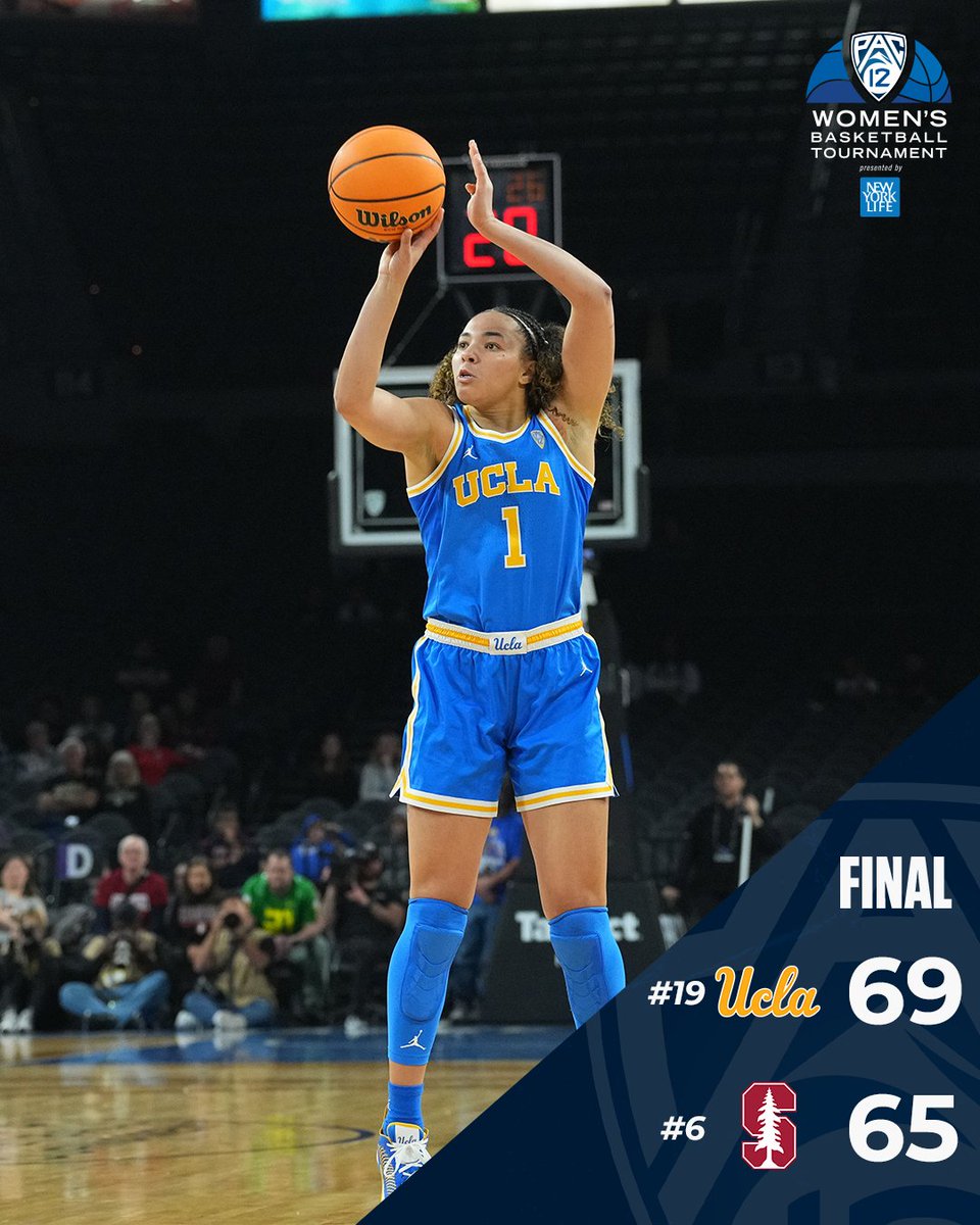A STORM IS BRUIN! 😱

5-seed <a href="/UCLAWBB/">UCLA Women's Basketball</a> makes a huge comeback to upset 1-seed Stanford in the semifinals of the #Pac12WBB Tournament.