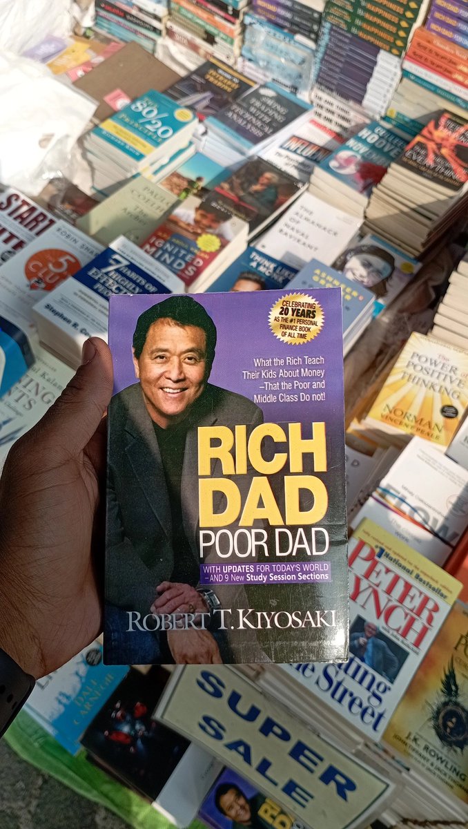 mr____arif048's tweet photo. @RichDadPoorrDad @RobertTKiyosaki       This book is very best book for our life  Everyone should read this book once time in life #richdadpoordad #robertkiyosaki https://t.co/X1KWJKjj8T