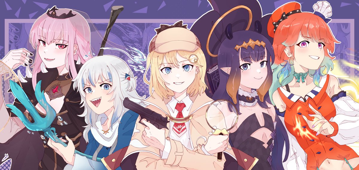 Myth Myth Myth 🎉 #callillust  #gawrt #ameliaRT #inART #artsofashes