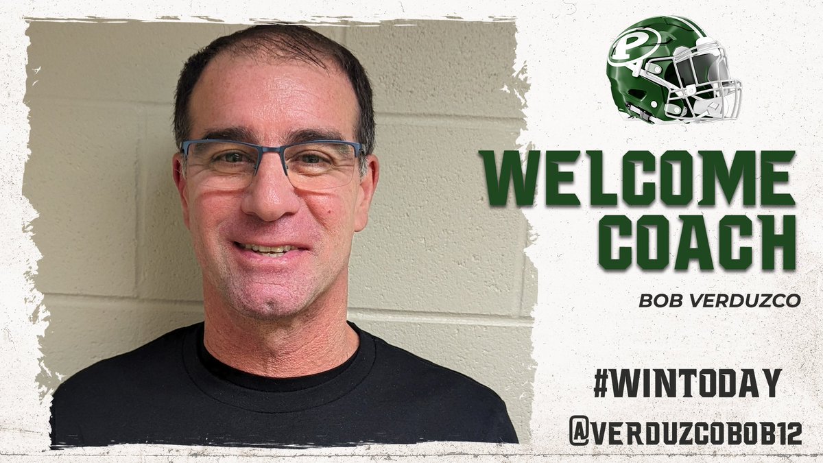 Pennfield Panthers Football (@pennfieldhsfb) on Twitter photo Snowy Saturday- Let's meet another member of our 2023 Football Staff.
Welcome to Pennfield Bob Verduzo <a href="/VerduzcoBob12/">Bob Verduzco</a>
Bob has been a highly successful OC/DC and was the starting QB at Yale in 1988.
#PennfieldFootball
#Wintoday Snowy Saturday- Let's meet another member of our 2023 Football Staff.
Welcome to Pennfield Bob Verduzo <a href="/VerduzcoBob12/">Bob Verduzco</a>
Bob has been a highly successful OC/DC and was the starting QB at Yale in 1988.
#PennfieldFootball
#Wintoday