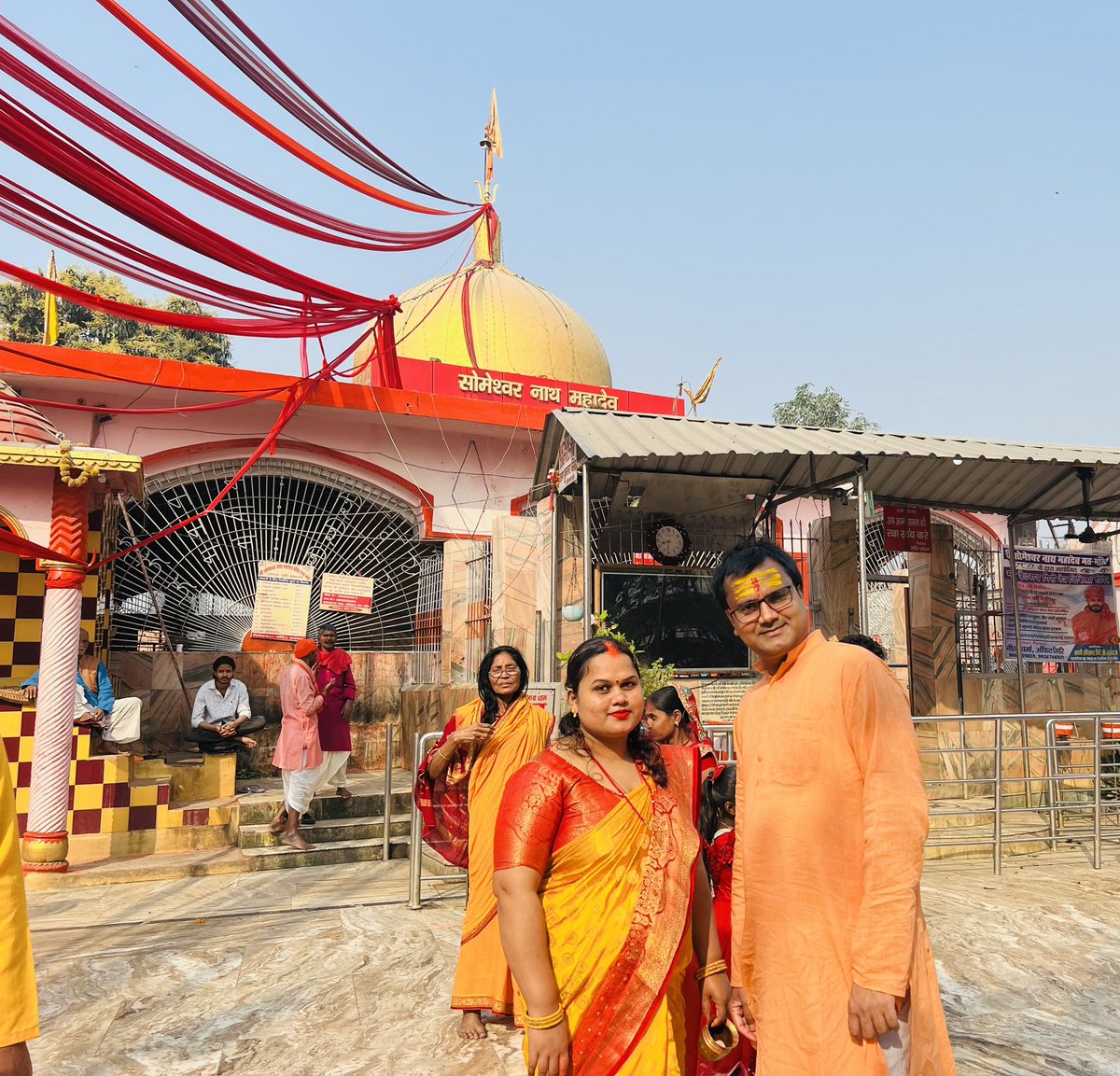 omprakash_it's tweet photo. सुबह सुबह शिव के धाम❤️ सोमेश्वर नाथ महादेव मंदिर🙏 #Worship #ShivTemple #Weekend https://t.co/5Cyx641lE6