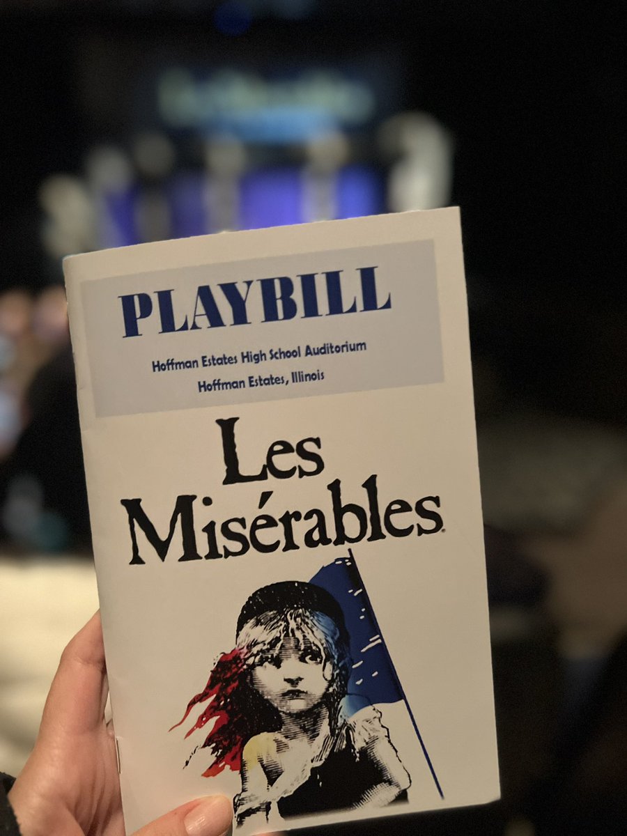 What an absolutely phenomenal performance!!!  So proud of our @HEHSHawks !! #LesMis