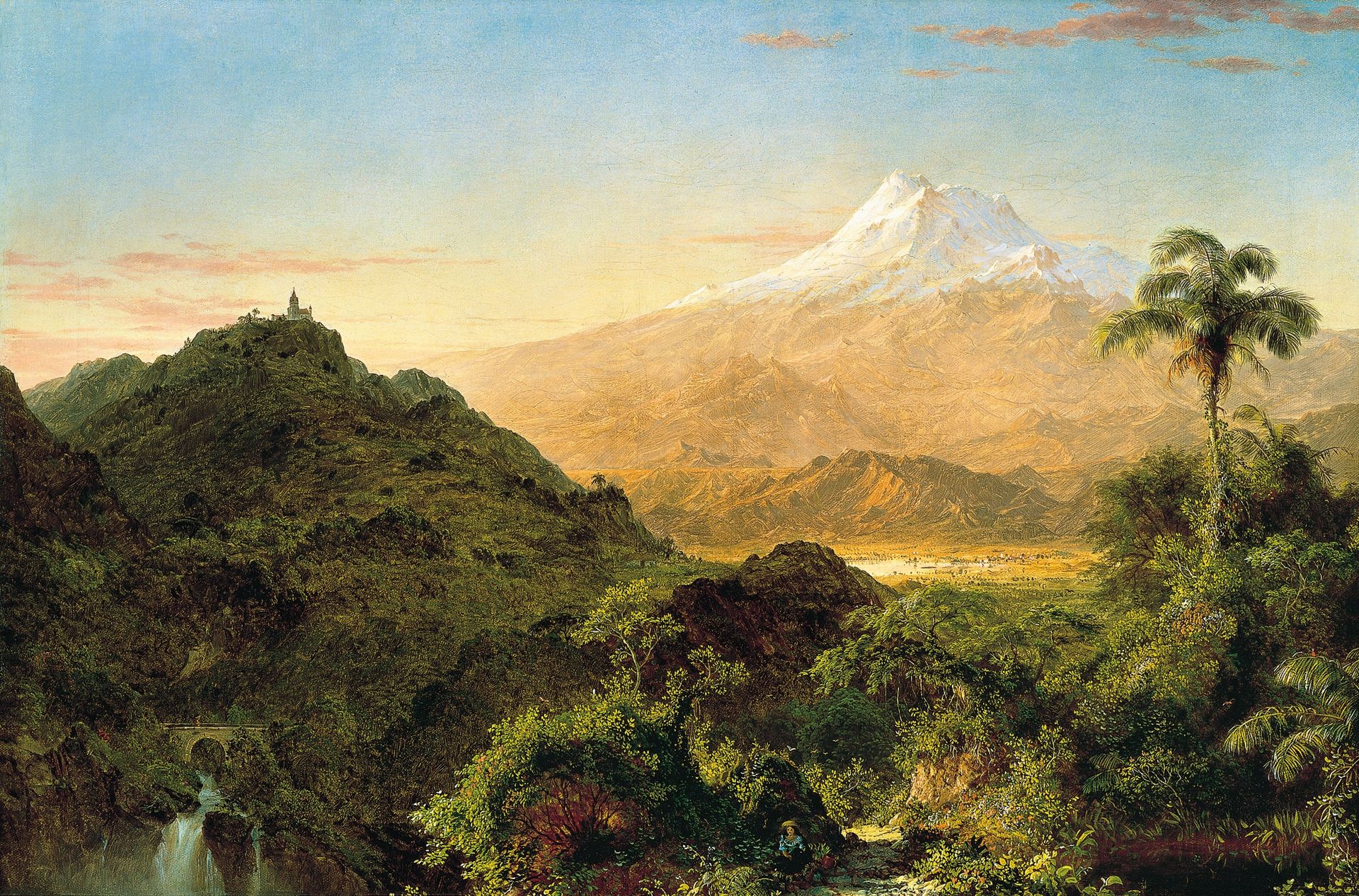 The Hudson River School was strongly influenced by European Romanticism, which emphasised the sublim