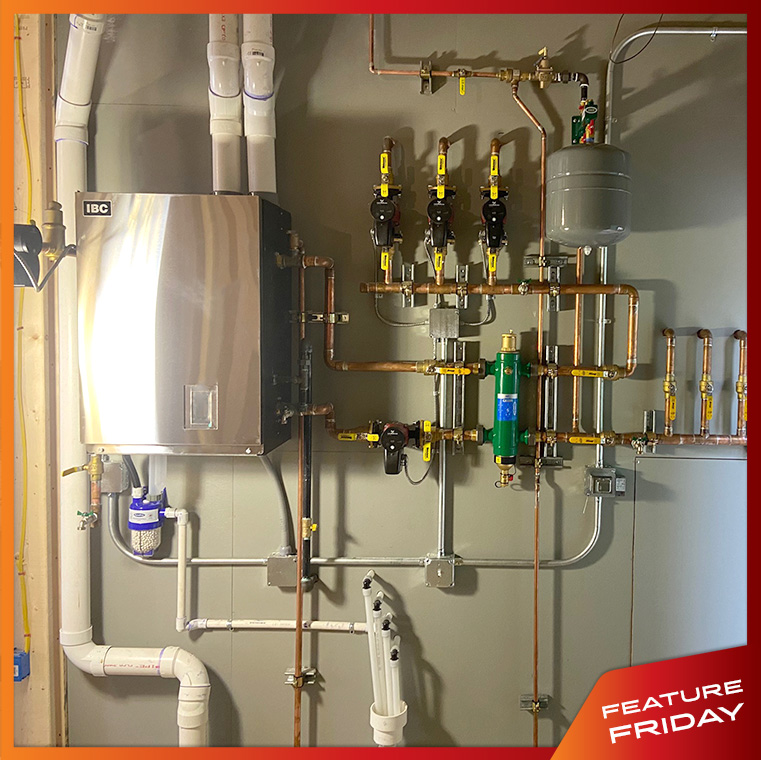 IBCBoiler_CAN's tweet photo. Today's #FeatureFriday spotlights this SL installation by County Plumbing in Morrisville, VT.
#IBCboilers #boilerinstall #boilerinstallation #plumberslife #plumbersofIG #HVAC #residentialheat #contractorsofIG #newhome https://t.co/qIkyUxgQpG